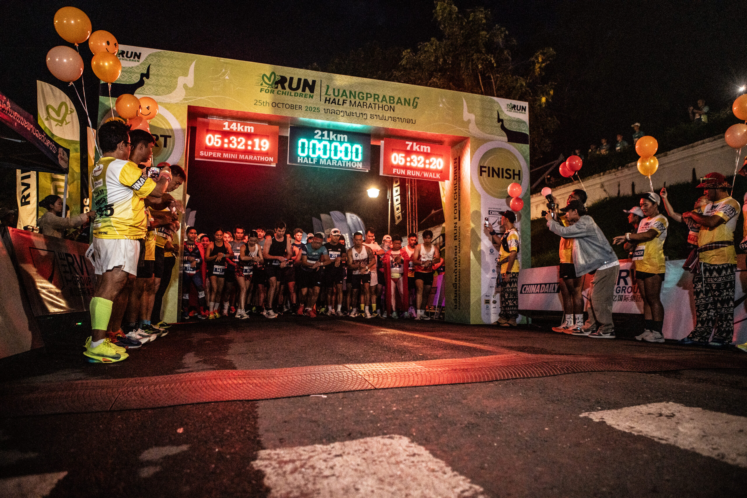 Luang Prabang Half Marathon 2025 – Run for Children